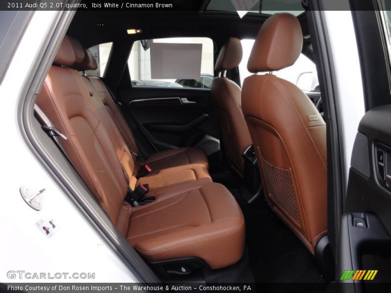 Ibis White / Cinnamon Brown 2011 Audi Q5 2.0T quattro