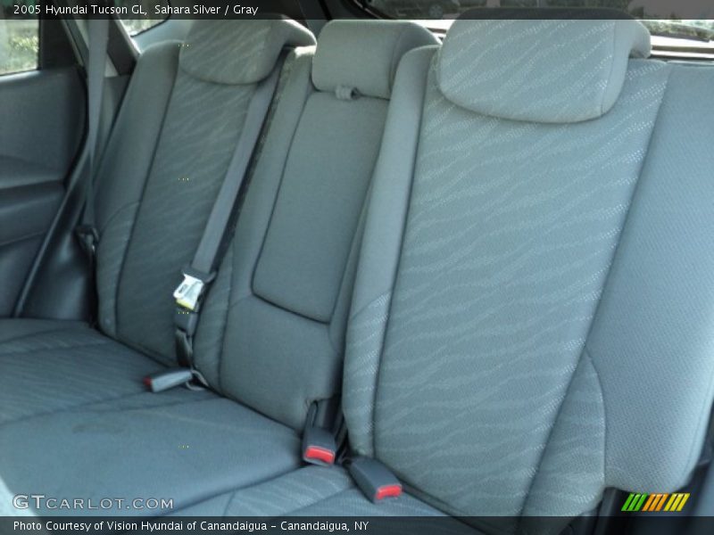 Sahara Silver / Gray 2005 Hyundai Tucson GL