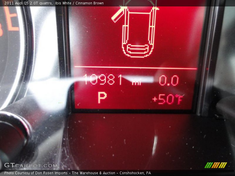 Ibis White / Cinnamon Brown 2011 Audi Q5 2.0T quattro
