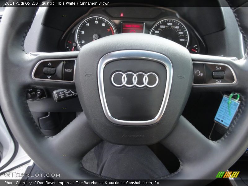 Ibis White / Cinnamon Brown 2011 Audi Q5 2.0T quattro
