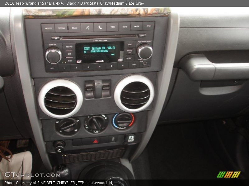 Black / Dark Slate Gray/Medium Slate Gray 2010 Jeep Wrangler Sahara 4x4