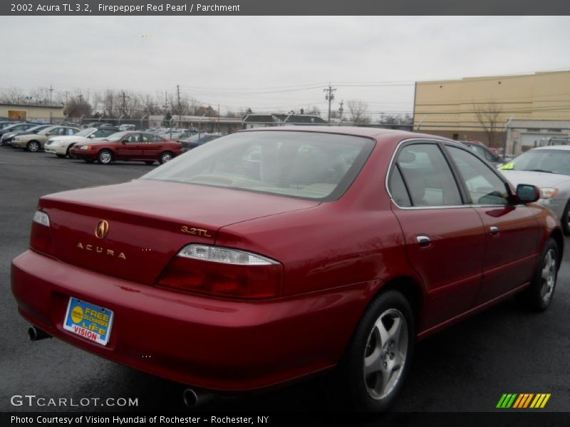 Firepepper Red Pearl / Parchment 2002 Acura TL 3.2