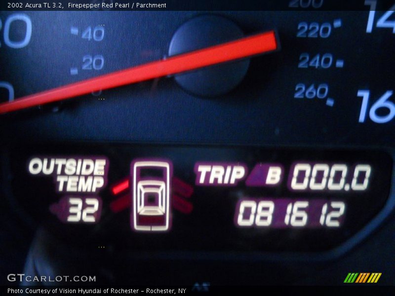 Firepepper Red Pearl / Parchment 2002 Acura TL 3.2