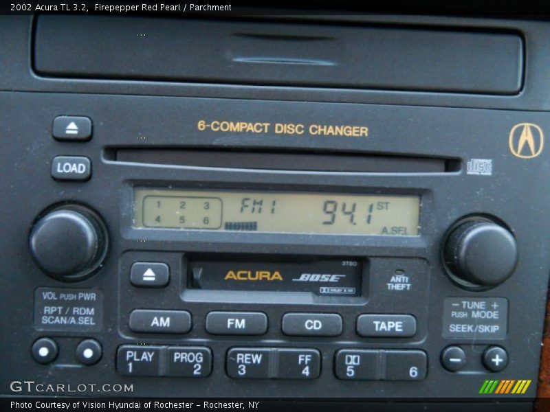 Firepepper Red Pearl / Parchment 2002 Acura TL 3.2