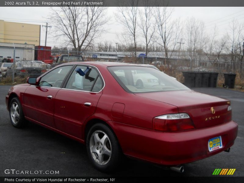 Firepepper Red Pearl / Parchment 2002 Acura TL 3.2
