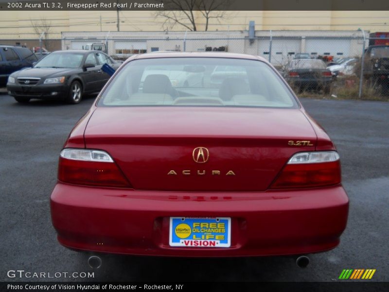 Firepepper Red Pearl / Parchment 2002 Acura TL 3.2