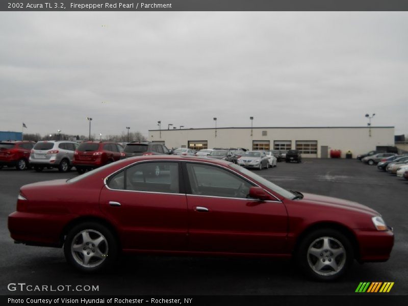 Firepepper Red Pearl / Parchment 2002 Acura TL 3.2