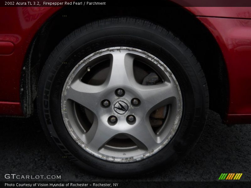 Firepepper Red Pearl / Parchment 2002 Acura TL 3.2