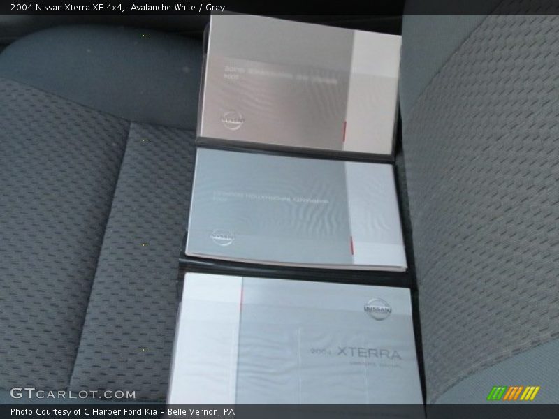 Avalanche White / Gray 2004 Nissan Xterra XE 4x4