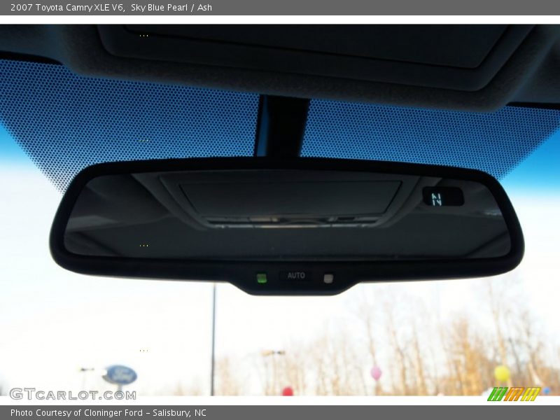 Sky Blue Pearl / Ash 2007 Toyota Camry XLE V6