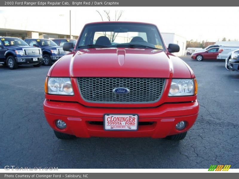 Bright Red / Dark Graphite 2003 Ford Ranger Edge Regular Cab