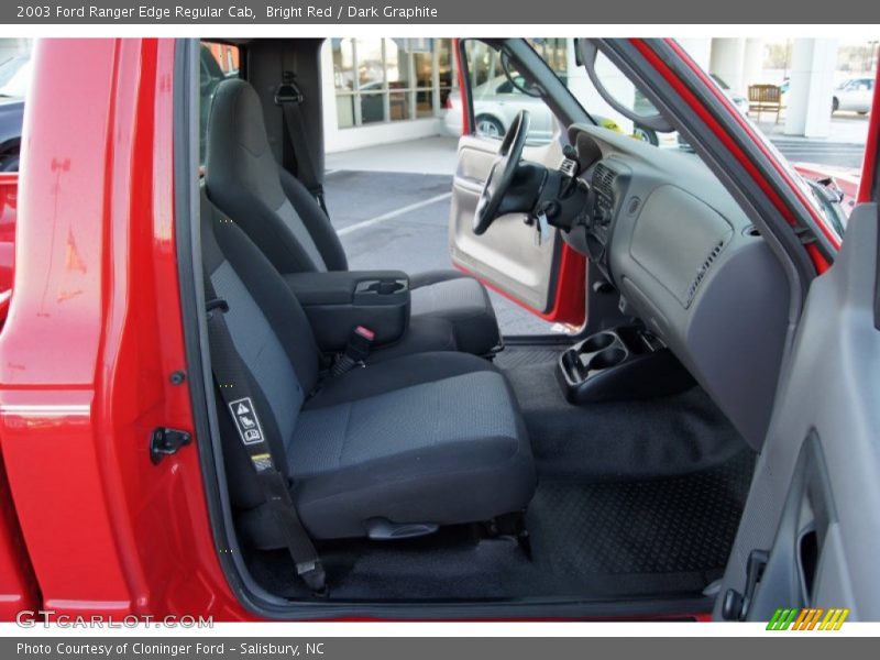 Bright Red / Dark Graphite 2003 Ford Ranger Edge Regular Cab