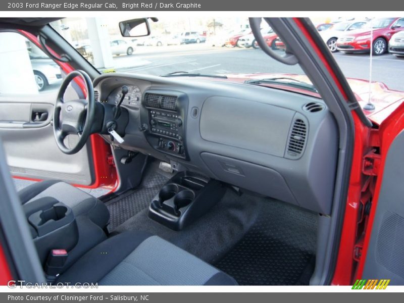 Bright Red / Dark Graphite 2003 Ford Ranger Edge Regular Cab