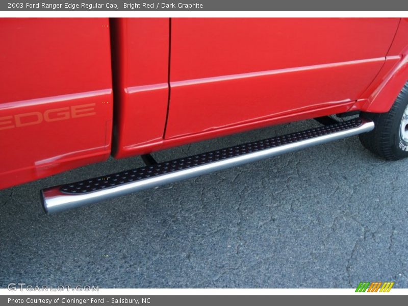 Bright Red / Dark Graphite 2003 Ford Ranger Edge Regular Cab