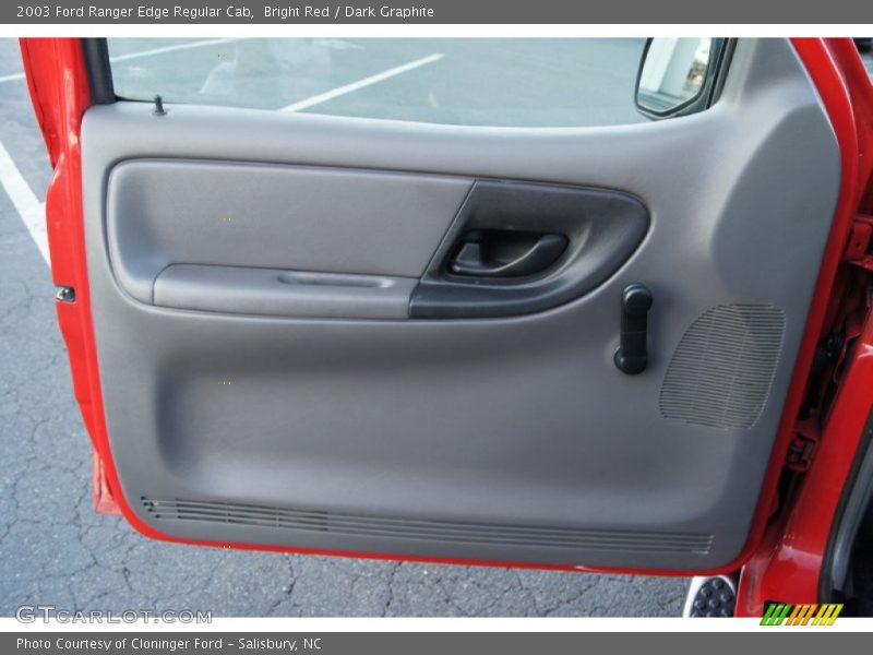 Bright Red / Dark Graphite 2003 Ford Ranger Edge Regular Cab