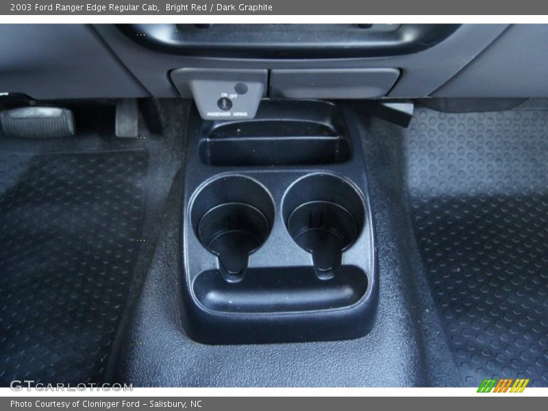 Bright Red / Dark Graphite 2003 Ford Ranger Edge Regular Cab