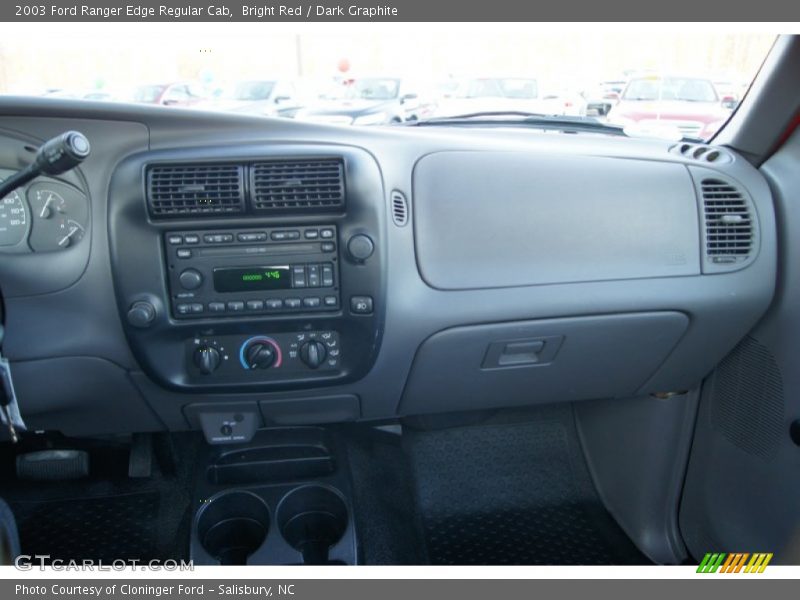 Bright Red / Dark Graphite 2003 Ford Ranger Edge Regular Cab