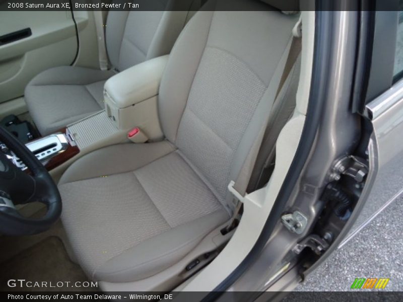 Bronzed Pewter / Tan 2008 Saturn Aura XE