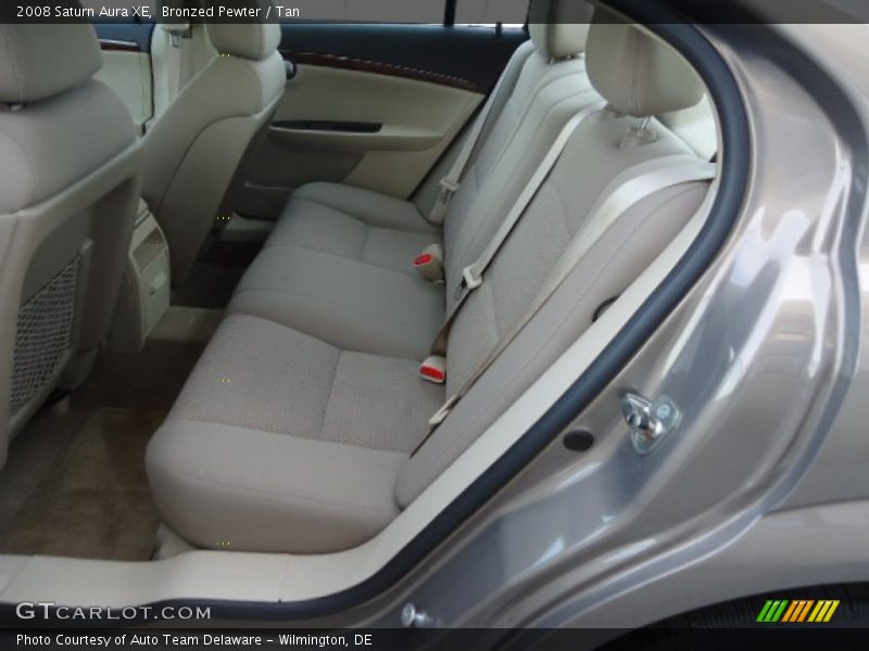 Bronzed Pewter / Tan 2008 Saturn Aura XE