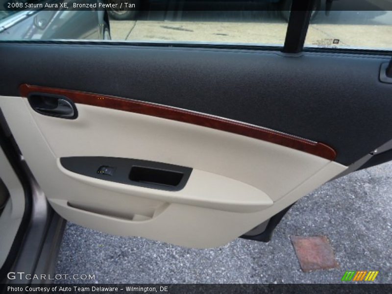 Bronzed Pewter / Tan 2008 Saturn Aura XE