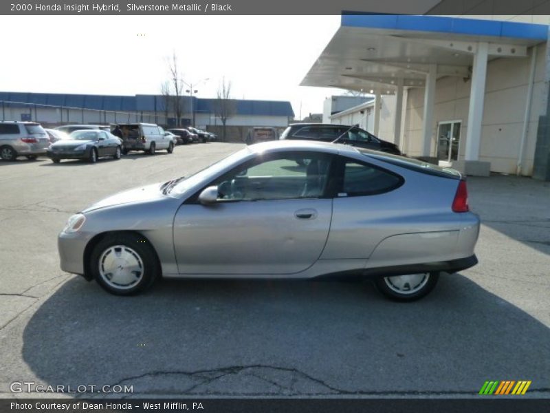 Silverstone Metallic / Black 2000 Honda Insight Hybrid