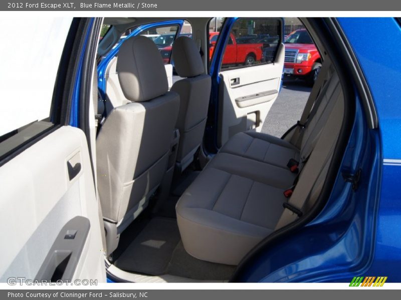Blue Flame Metallic / Stone 2012 Ford Escape XLT