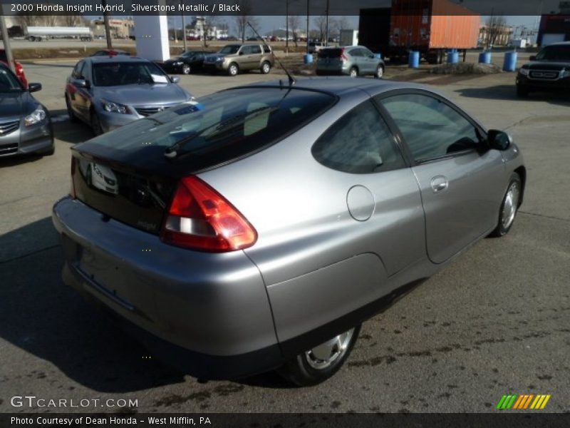 Silverstone Metallic / Black 2000 Honda Insight Hybrid
