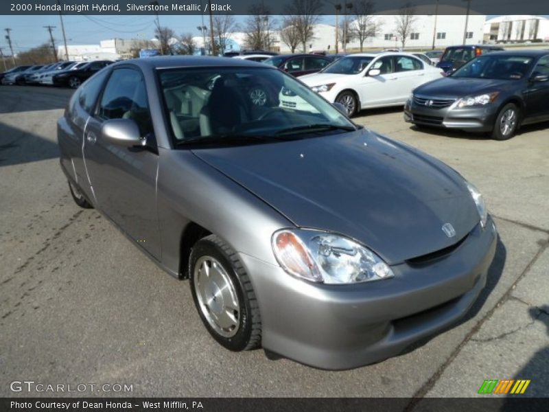 Silverstone Metallic / Black 2000 Honda Insight Hybrid