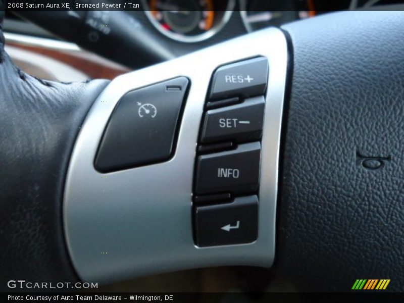 Bronzed Pewter / Tan 2008 Saturn Aura XE