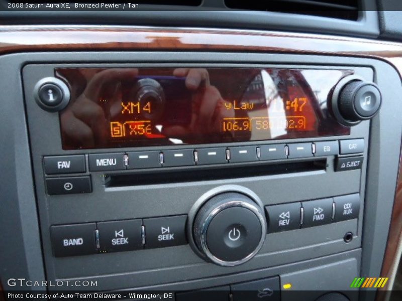 Bronzed Pewter / Tan 2008 Saturn Aura XE