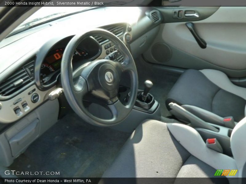 Silverstone Metallic / Black 2000 Honda Insight Hybrid