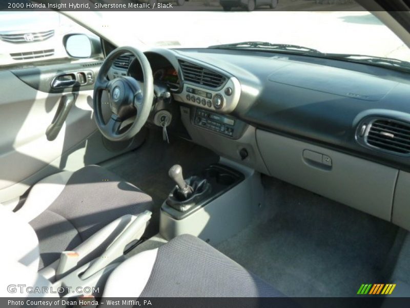 Silverstone Metallic / Black 2000 Honda Insight Hybrid