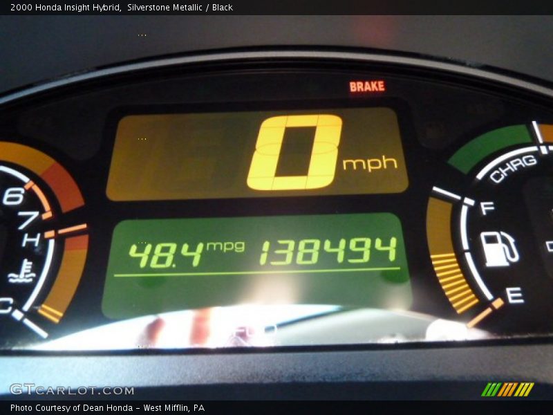 Silverstone Metallic / Black 2000 Honda Insight Hybrid