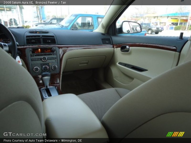 Bronzed Pewter / Tan 2008 Saturn Aura XE