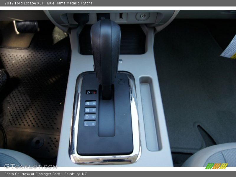 Blue Flame Metallic / Stone 2012 Ford Escape XLT