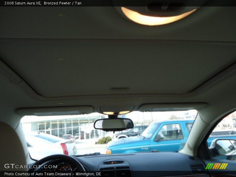 Bronzed Pewter / Tan 2008 Saturn Aura XE