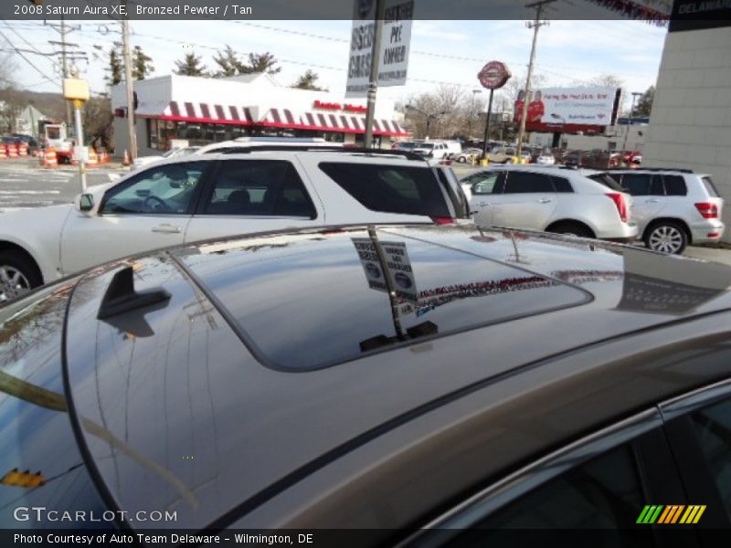 Bronzed Pewter / Tan 2008 Saturn Aura XE