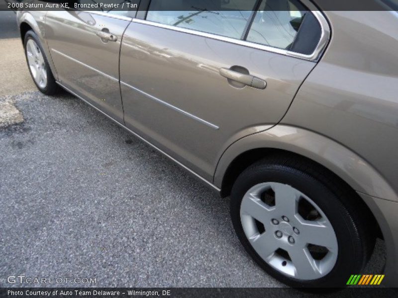 Bronzed Pewter / Tan 2008 Saturn Aura XE