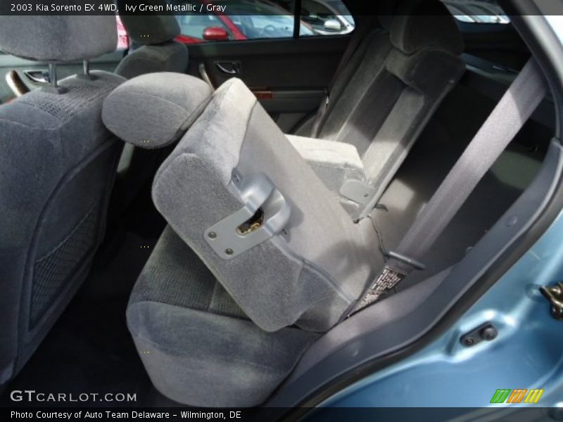 Ivy Green Metallic / Gray 2003 Kia Sorento EX 4WD