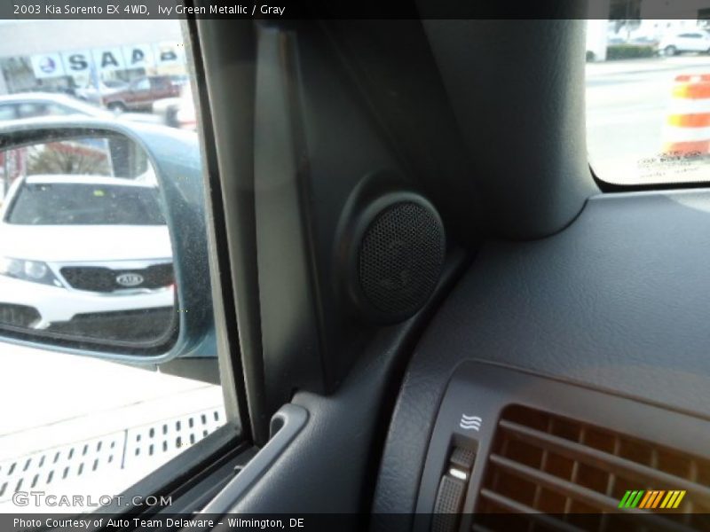 Ivy Green Metallic / Gray 2003 Kia Sorento EX 4WD