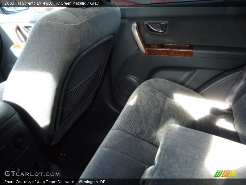 Ivy Green Metallic / Gray 2003 Kia Sorento EX 4WD