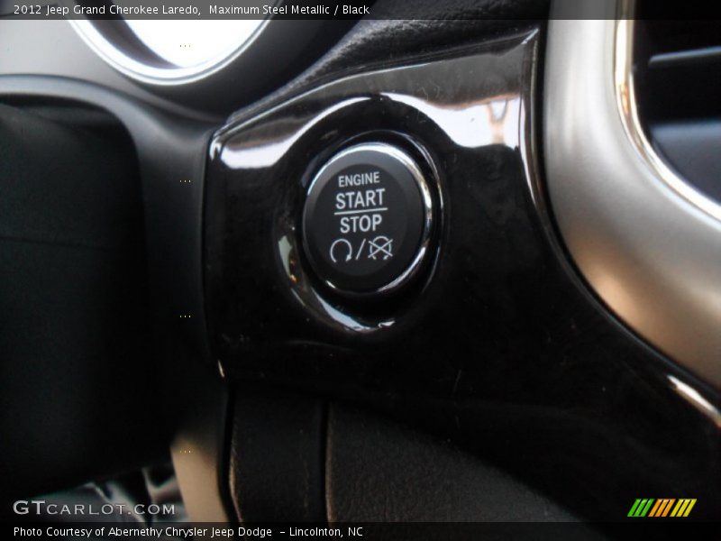 Maximum Steel Metallic / Black 2012 Jeep Grand Cherokee Laredo