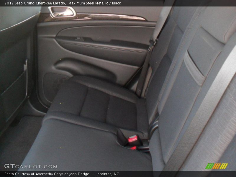 Maximum Steel Metallic / Black 2012 Jeep Grand Cherokee Laredo