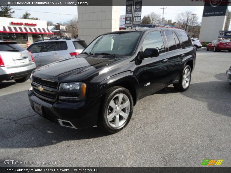 Black / Ebony 2007 Chevrolet TrailBlazer SS 4x4