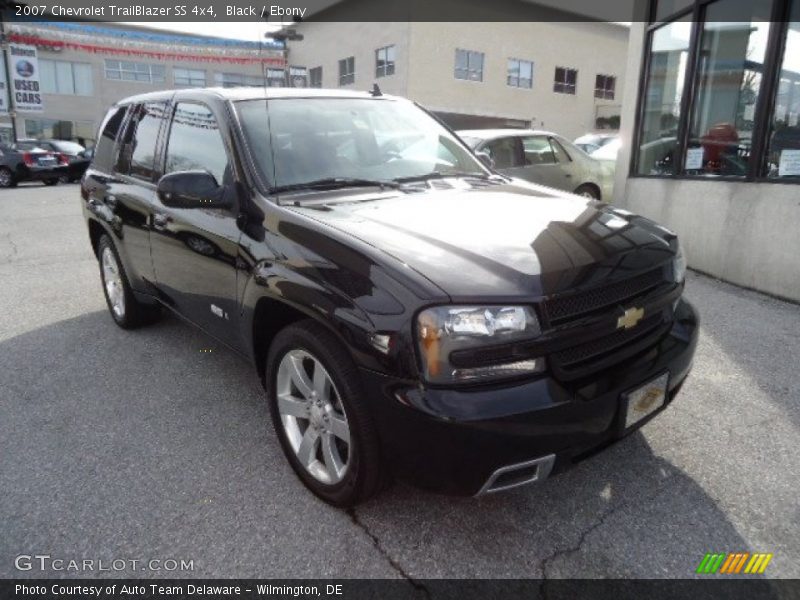 Black / Ebony 2007 Chevrolet TrailBlazer SS 4x4