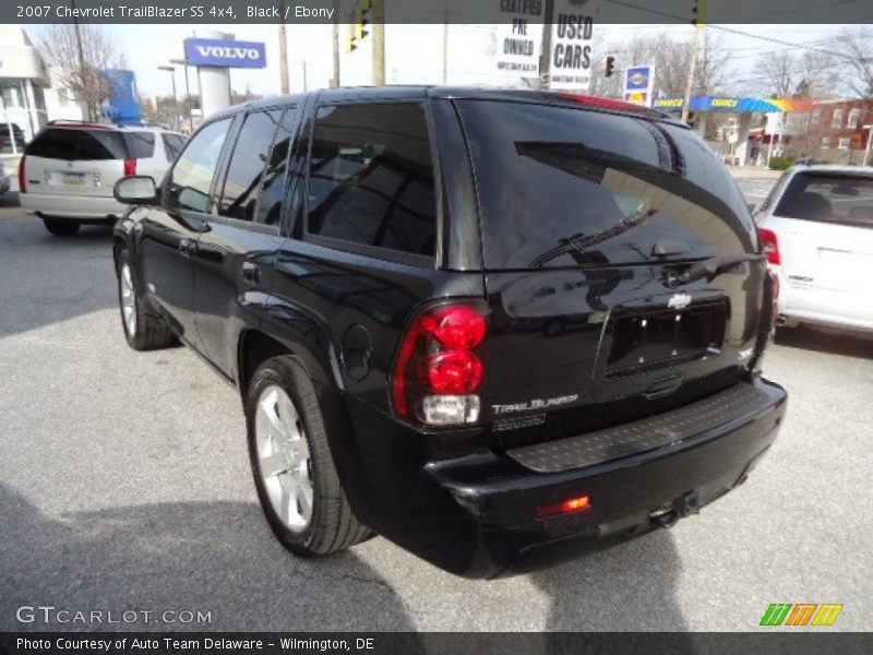 Black / Ebony 2007 Chevrolet TrailBlazer SS 4x4