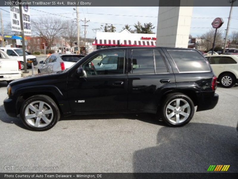 Black / Ebony 2007 Chevrolet TrailBlazer SS 4x4