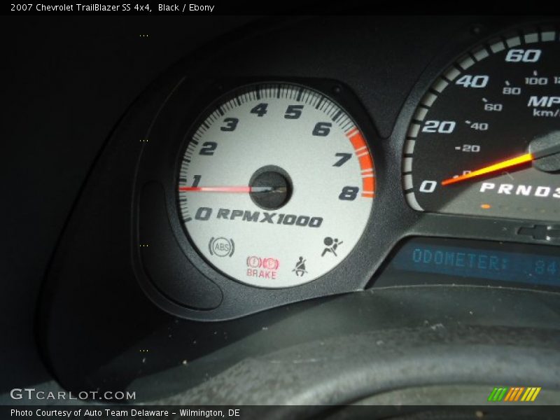 Black / Ebony 2007 Chevrolet TrailBlazer SS 4x4