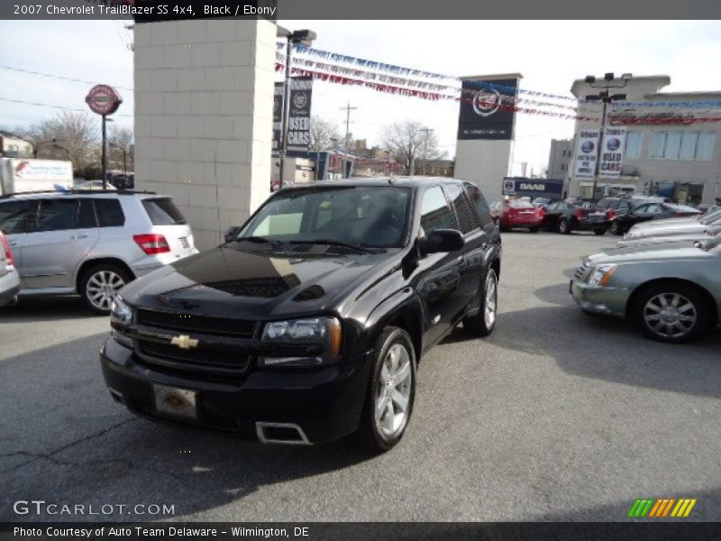 Black / Ebony 2007 Chevrolet TrailBlazer SS 4x4