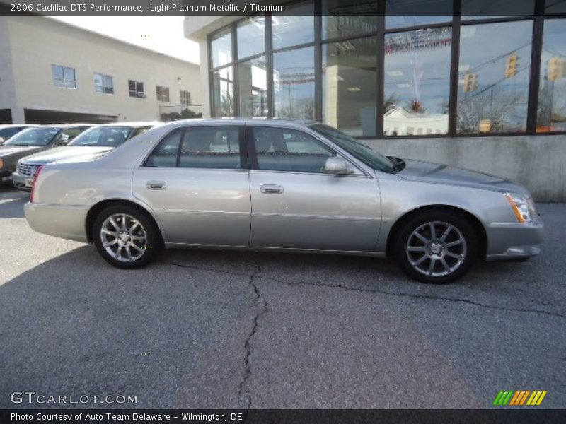 Light Platinum Metallic / Titanium 2006 Cadillac DTS Performance